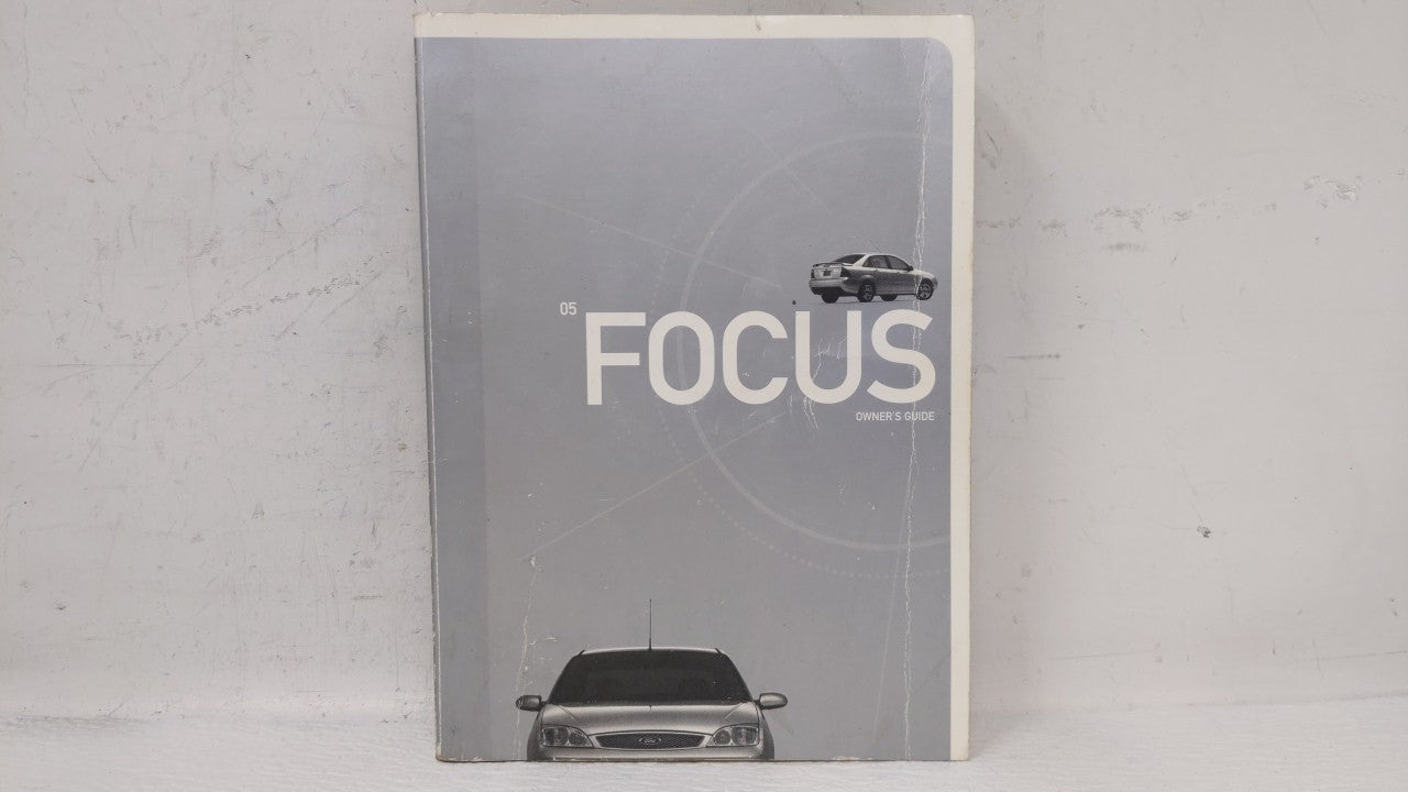 2005 Ford Focus Owners Manual Book Guide OEM Used Auto Parts - Oemusedautoparts1.com