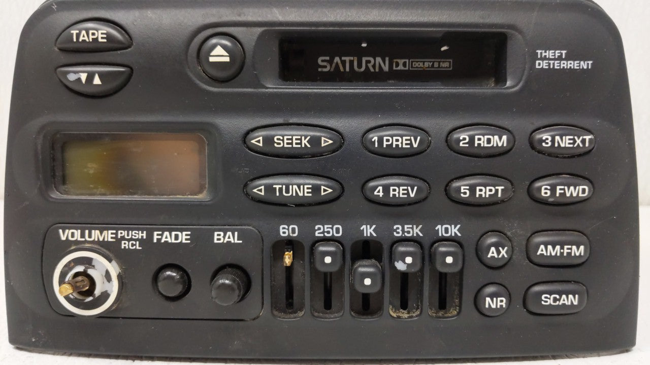 1996-1999 Saturn Sl2 Radio Control Panel - Oemusedautoparts1.com