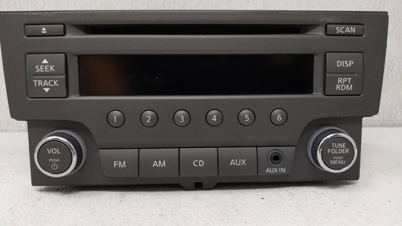 2013-2014 Nissan Sentra Am Fm Cd Player Radio Receiver 115912 - Oemusedautoparts1.com