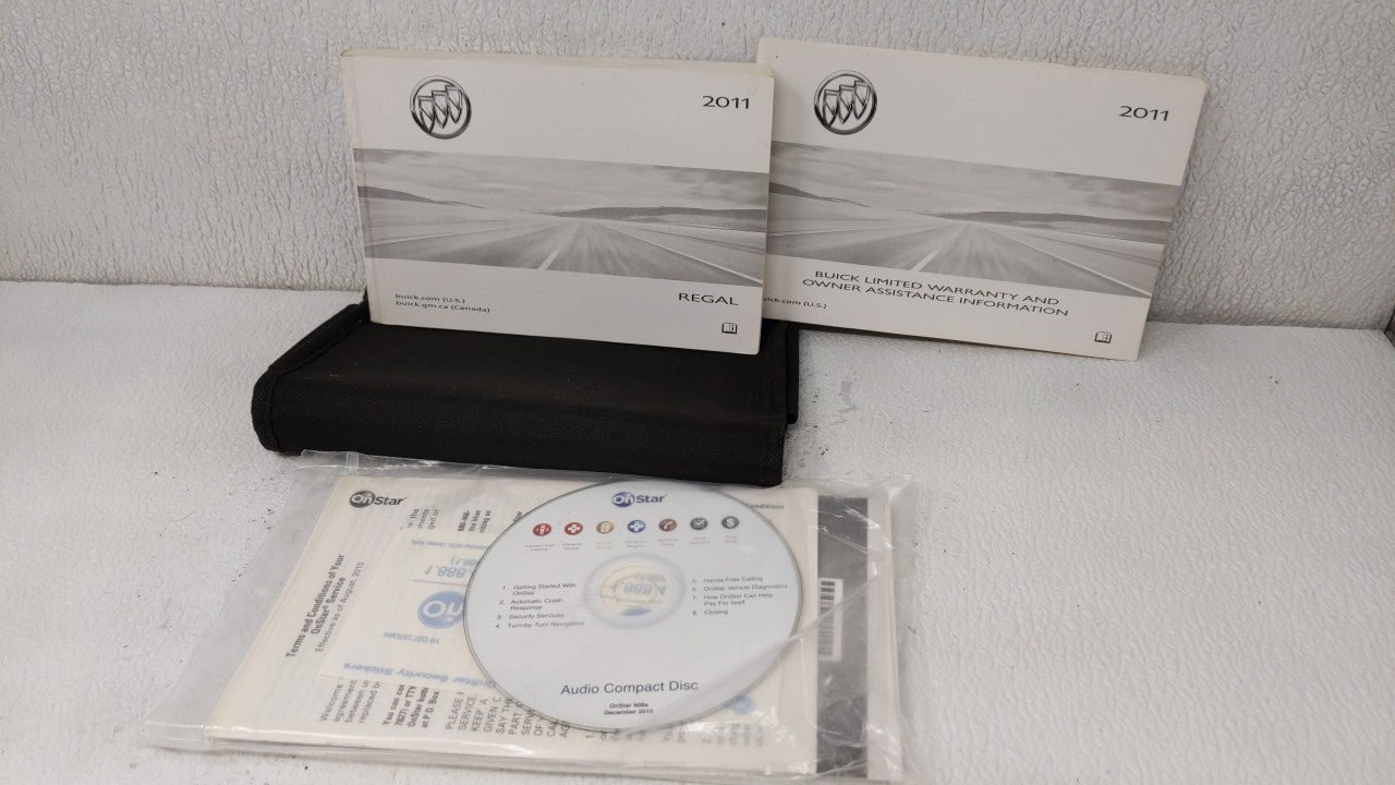 2010 Buick Regal Owners Manual Book Guide OEM Used Auto Parts - Oemusedautoparts1.com