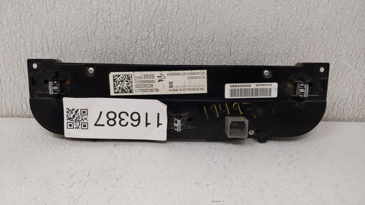 2014-2019 Chevrolet Impala Climate Control Module Temperature AC/Heater Replacement P/N:23453509 23113226 Fits OEM Used Auto Parts - Oemusedautoparts1.com