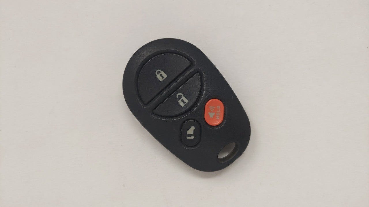 Toyota Sienna Keyless Entry Remote Fob Gq43vt20t 4 Buttons - Oemusedautoparts1.com