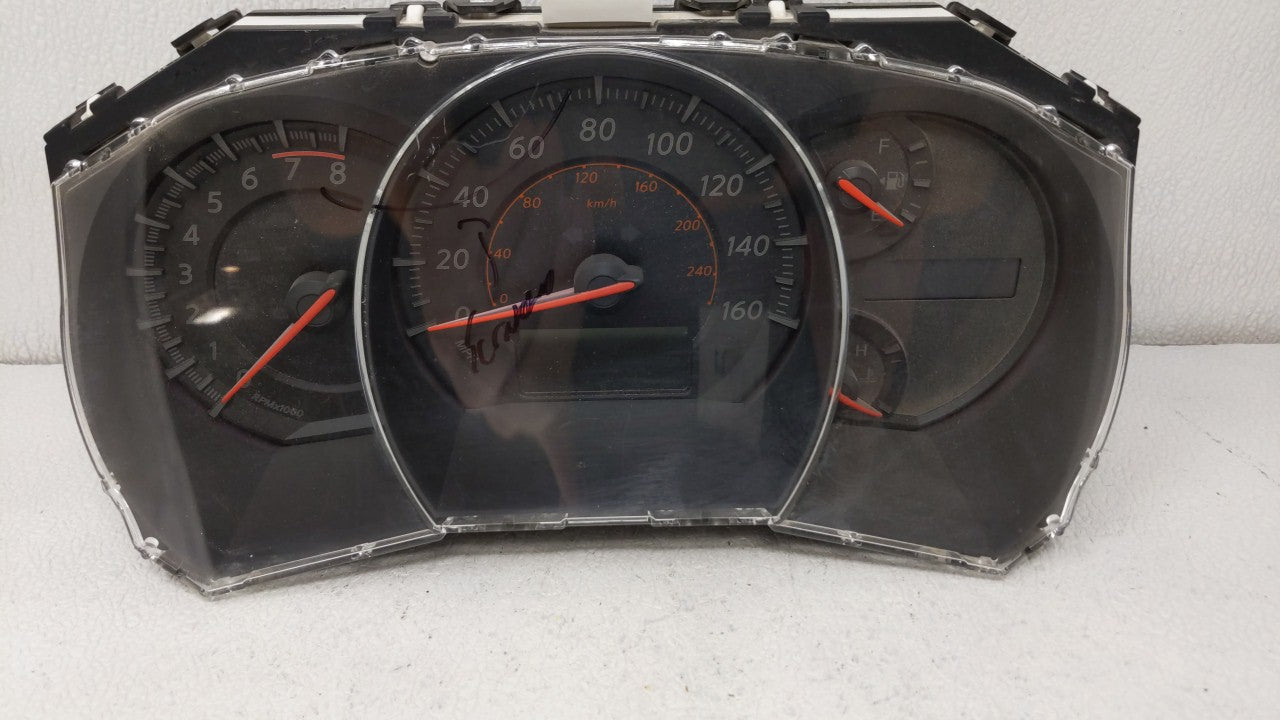 2010 Nissan Murano Instrument Cluster Speedometer Gauges P/N:1V41A/HRVX Fits OEM Used Auto Parts - Oemusedautoparts1.com