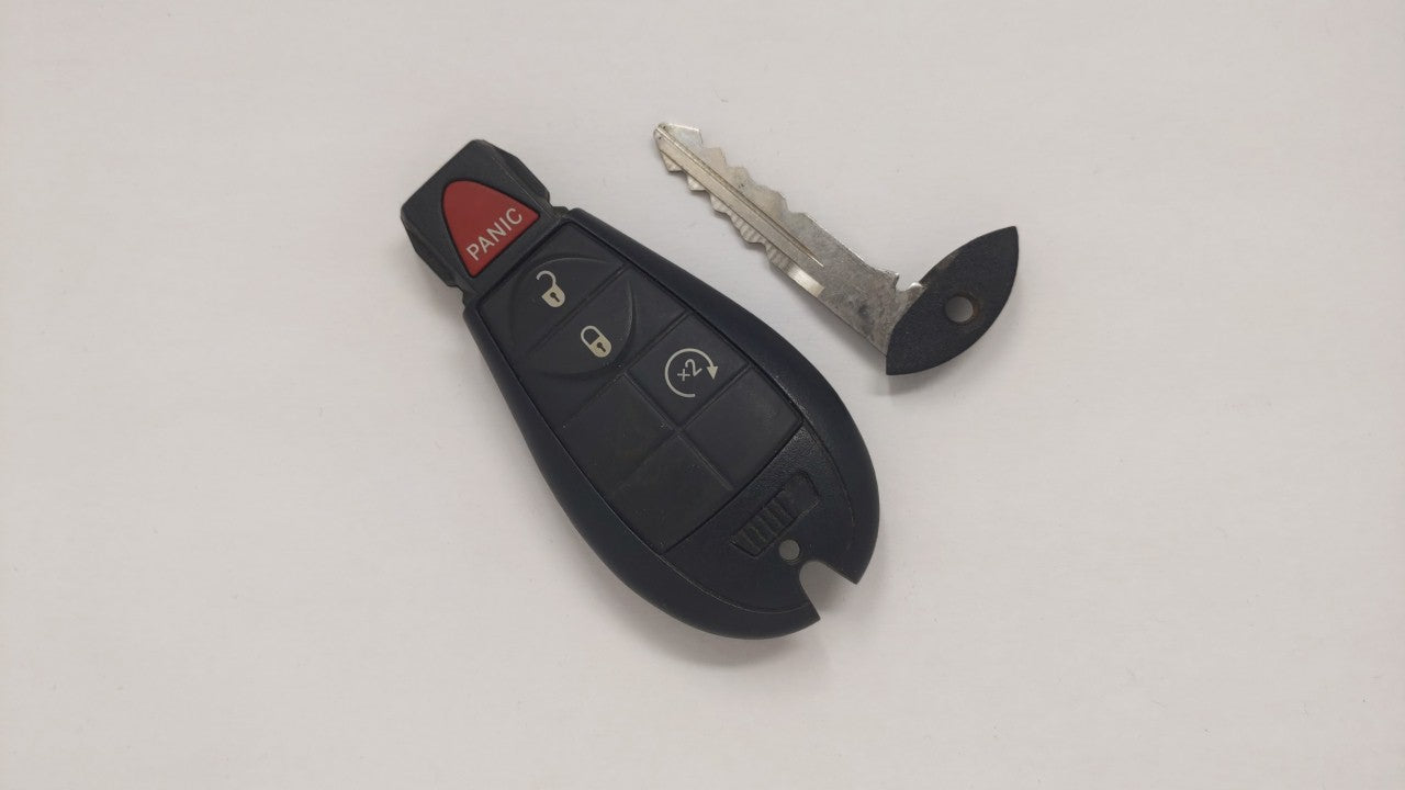 Jeep Cherokee Keyless Entry Remote Fob Gq4-53t 68105083ae 4 Buttons - Oemusedautoparts1.com