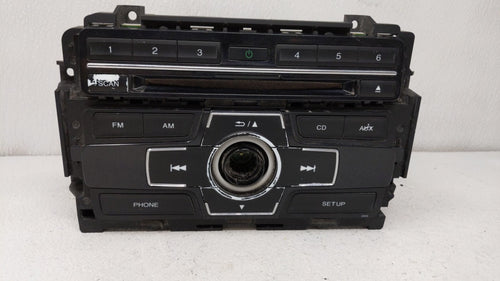 2013 Honda Civic Radio AM FM Cd Player Receiver Replacement P/N:78260-TR0-A130-M1 39100-TR3-A314-M1 Fits OEM Used Auto Parts