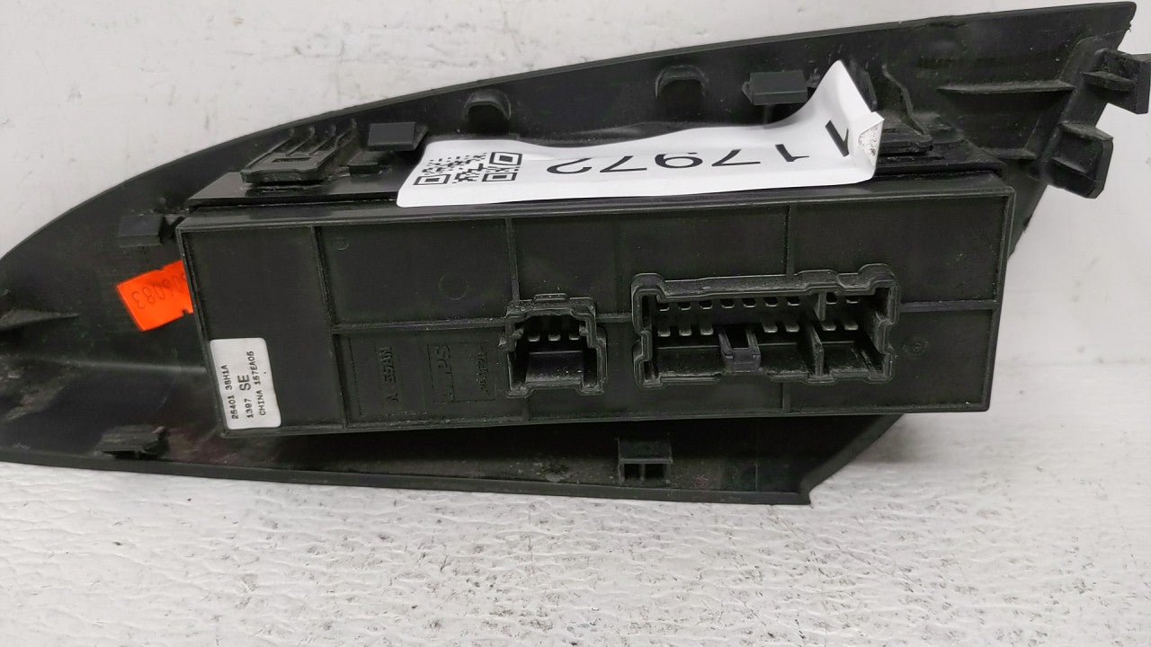 2013-2019 Nissan Sentra Master Power Window Switch Replacement Driver Side Left P/N:80961 3SG0A 25401 3SH1A Fits OEM Used Auto Parts - Oemusedautoparts1.com