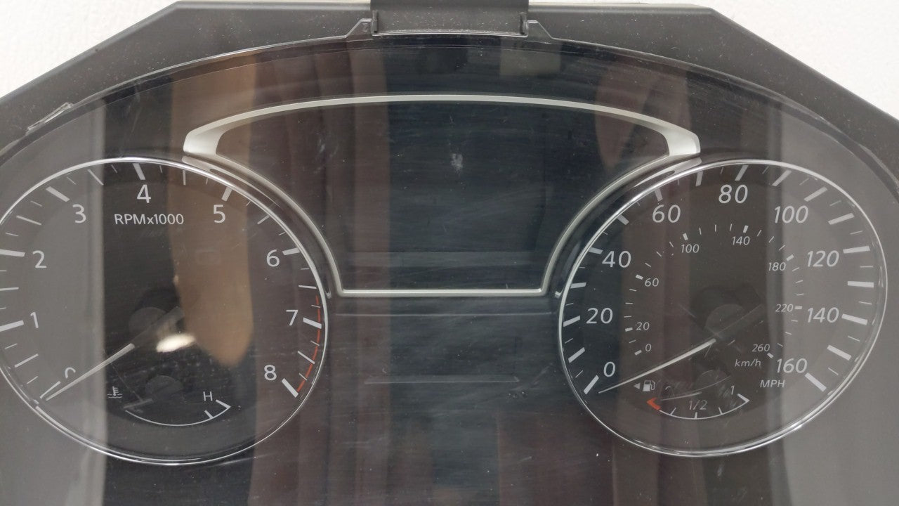 2015 Nissan Altima Instrument Cluster Speedometer Gauges P/N:24810 9HP0A Fits OEM Used Auto Parts - Oemusedautoparts1.com