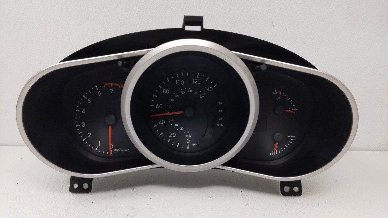 2010 Mazda Cx-7 Instrument Cluster Speedometer Gauges P/N:EH4455430 K9001 Fits OEM Used Auto Parts - Oemusedautoparts1.com