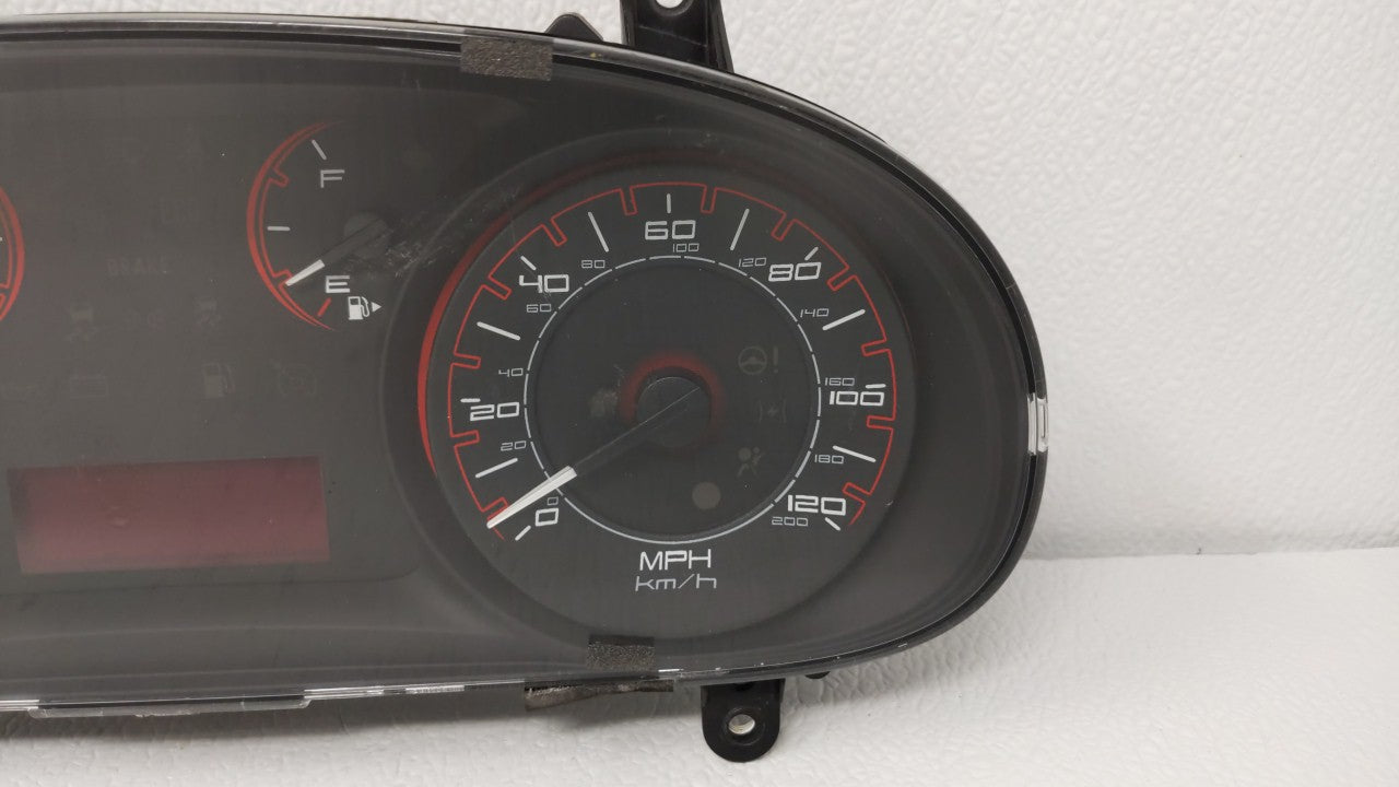 2013 Dodge Dart Instrument Cluster Speedometer Gauges P/N:05091892AE 05091892AC Fits OEM Used Auto Parts - Oemusedautoparts1.com