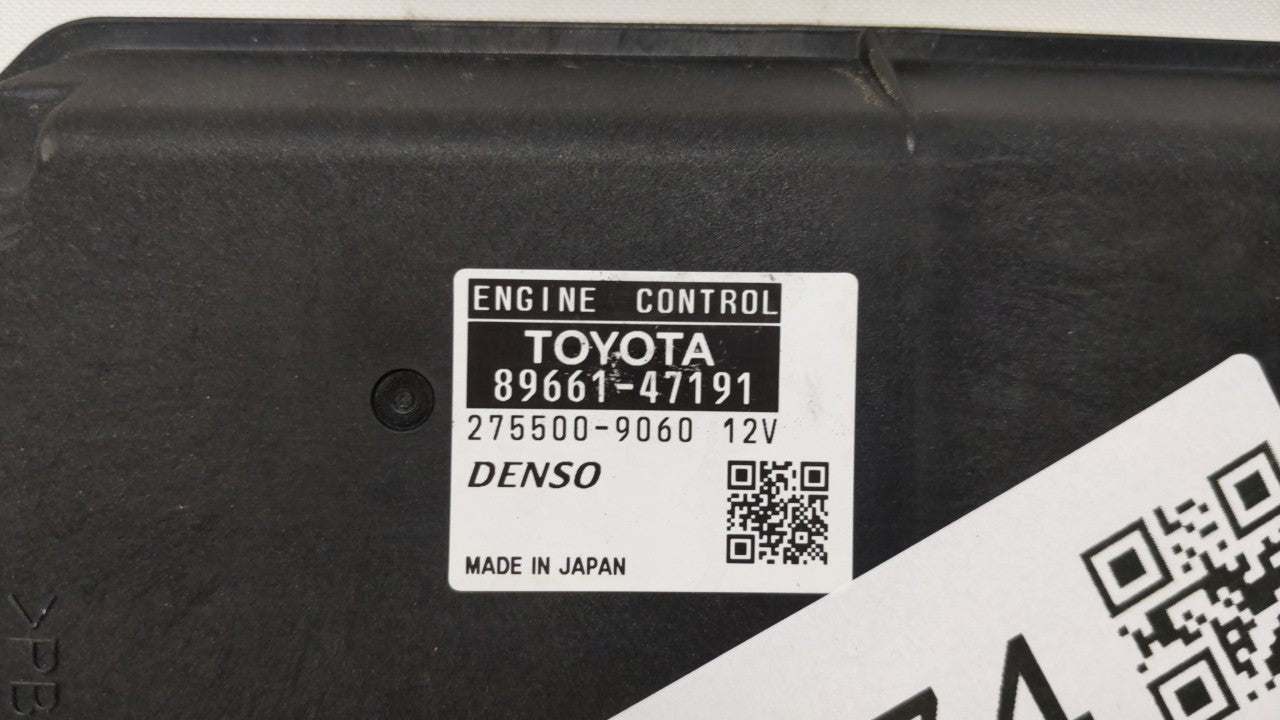 2012-2013 Toyota Prius Engine Computer Ecu Pcm Ecm Pcu Oem 118974 - Oemusedautoparts1.com