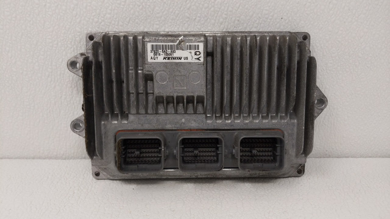 2015 Honda Accord PCM Engine Computer ECU ECM PCU OEM P/N:37820-5A0-B24 37820-5A0-A83 Fits OEM Used Auto Parts - Oemusedautoparts1.com