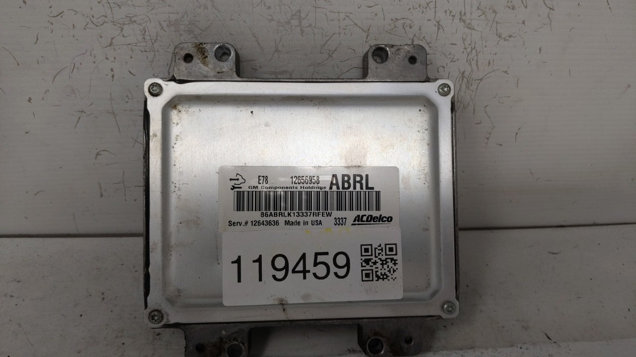 2012-2016 Chevrolet Cruze PCM Engine Computer ECU ECM PCU OEM P/N:12669325 12669749 Fits 2011 2012 2013 2014 2015 2016 OEM Used Auto Parts - Oemusedautoparts1.com