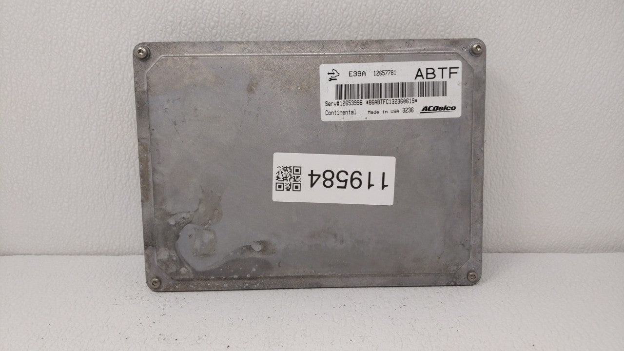 2013-2016 Chevrolet Equinox Engine Computer Ecu Pcm Ecm Pcu Oem 119584 - Oemusedautoparts1.com