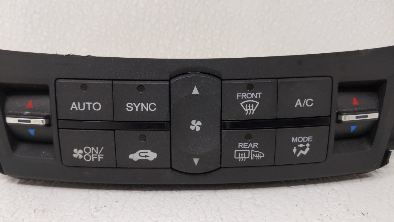 2011-2014 Acura Tsx Climate Control Module Temperature AC/Heater Replacement Fits 2011 2012 2013 2014 OEM Used Auto Parts - Oemusedautoparts1.com