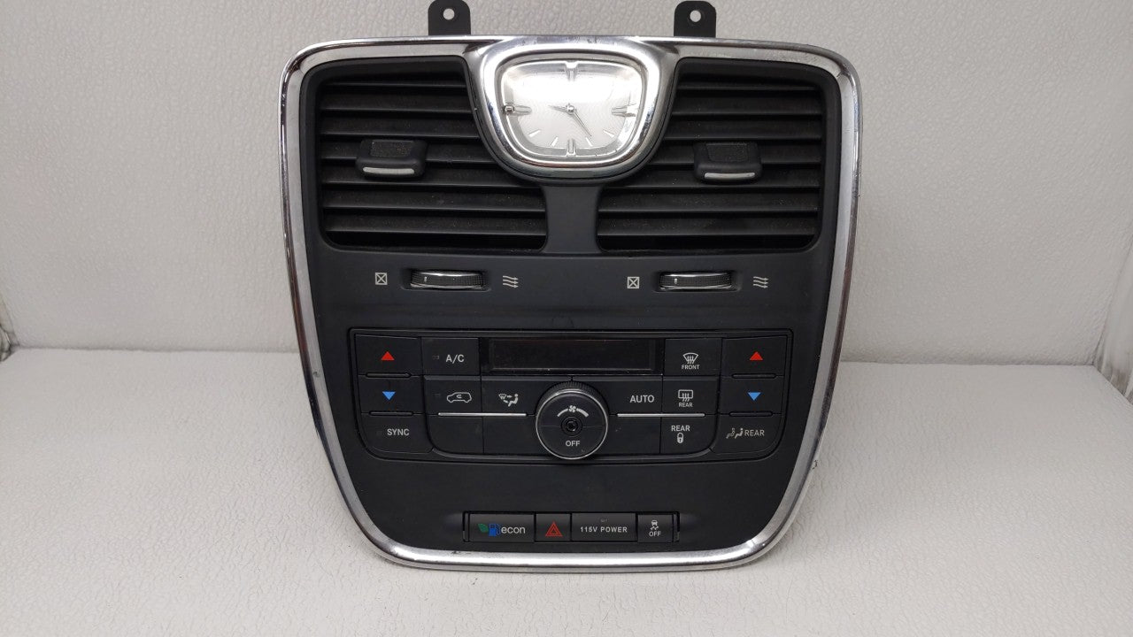 2011 Chrysler Town &amp; Country Ac Heater Climate Control Temperature Oem 119861 - Oemusedautoparts1.com