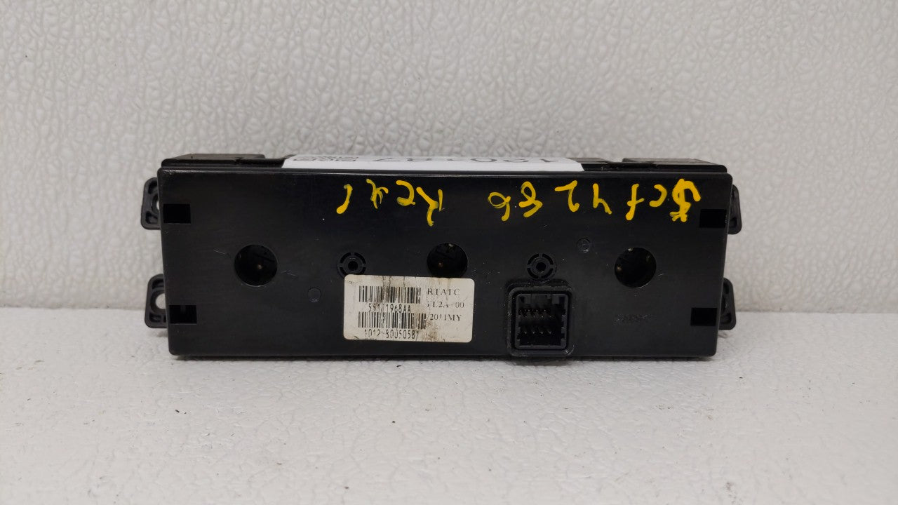 2011-2012 Chrysler Town & Country Climate Control Module Temperature AC/Heater Replacement P/N:P55111236AE 55111968AA Fits OEM Used Auto Parts - Oemusedautoparts1.com