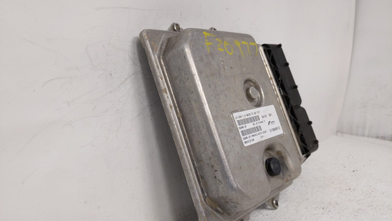 2014-2017 Fiat 500 PCM Engine Computer ECU ECM PCU OEM P/N:51969913 55251412 Fits 2014 2015 2016 2017 OEM Used Auto Parts - Oemusedautoparts1.com