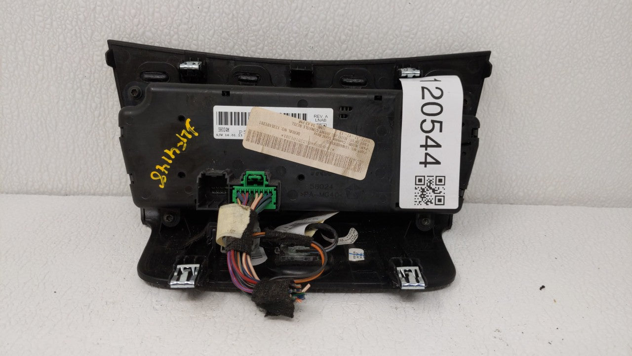 2011-2014 Chrysler 200 Ac Heater Climate Control Temperature Oem 120544 - Oemusedautoparts1.com