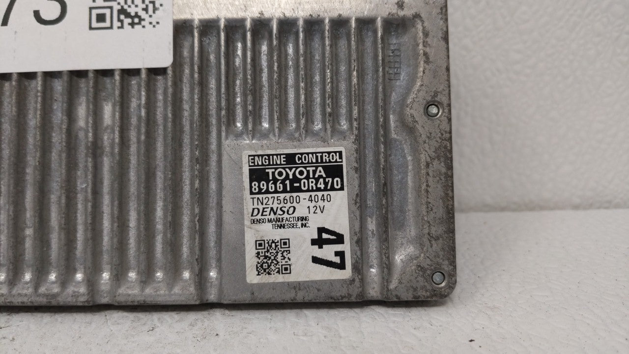 2015-2015 Toyota Rav4 Engine Computer Ecu Pcm Ecm Pcu Oem 121073 - Oemusedautoparts1.com