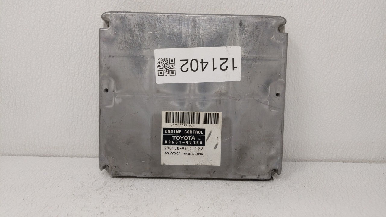 2006-2008 Toyota Prius Engine Computer Ecu Pcm Ecm Pcu Oem 121402 - Oemusedautoparts1.com