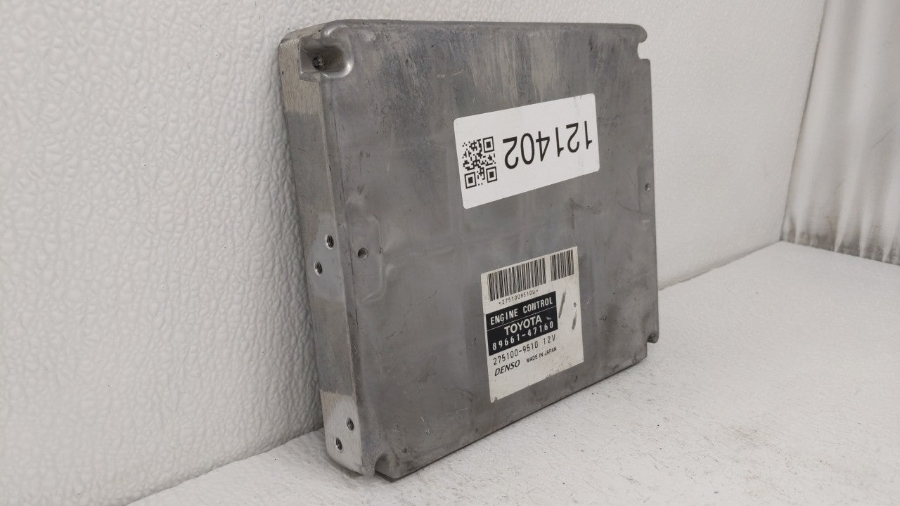 2006-2008 Toyota Prius Engine Computer Ecu Pcm Ecm Pcu Oem 121402 - Oemusedautoparts1.com