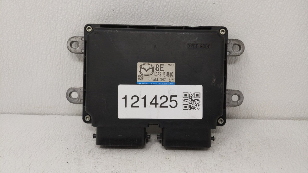 2008-2009 Mazda 3 PCM Engine Computer ECU ECM PCU OEM P/N:L3AS 18 881B L3AS 18 881C Fits 2008 2009 OEM Used Auto Parts - Oemusedautoparts1.com