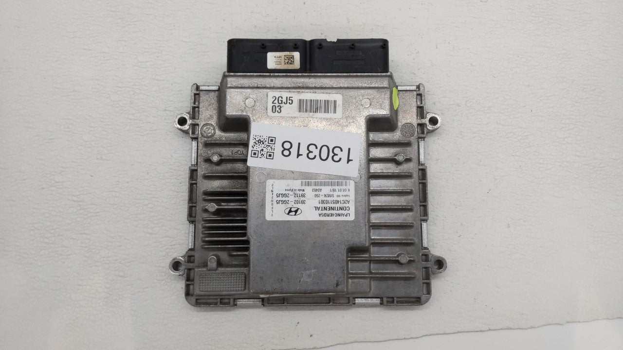 2018-2019 Hyundai Sonata PCM Engine Computer ECU ECM PCU OEM P/N:39102-2GGJ5 39112-2GGJ5 Fits 2018 2019 OEM Used Auto Parts - Oemusedautoparts1.com