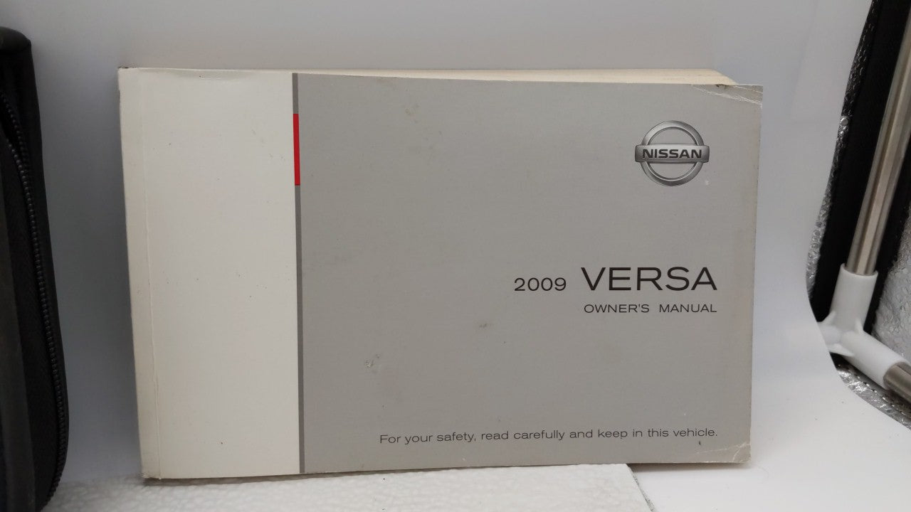 2009 Nissan Versa Owners Manual Book Guide OEM Used Auto Parts - Oemusedautoparts1.com