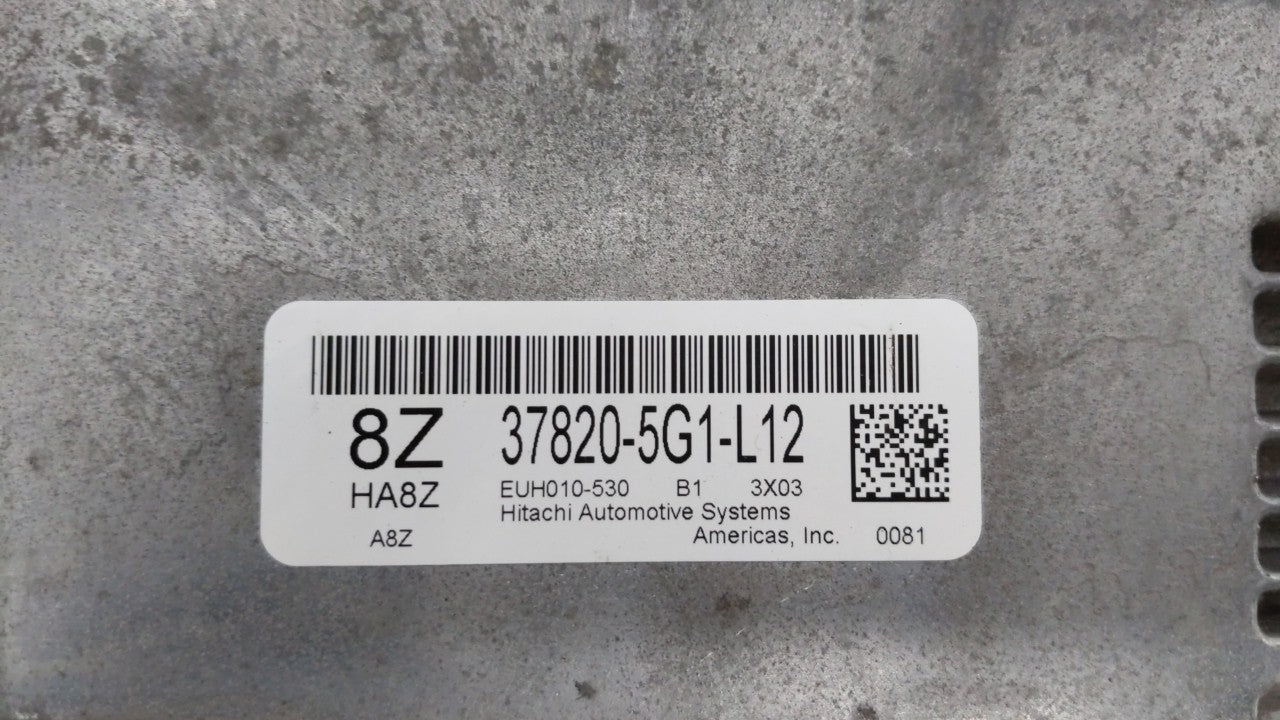 2014-2014 Honda Accord Engine Computer Ecu Pcm Ecm Pcu Oem 131865 - Oemusedautoparts1.com