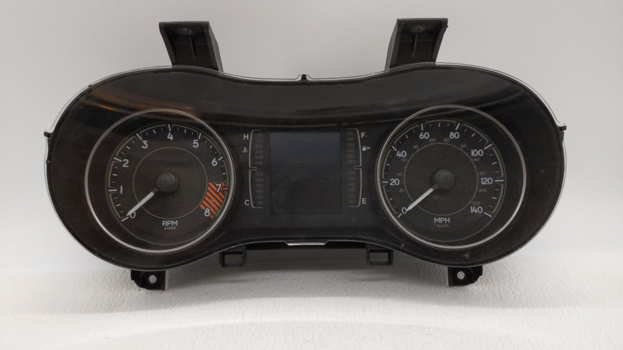 2014 Jeep Cherokee Instrument Cluster Speedometer Gauges P/N:P68105888AH Fits OEM Used Auto Parts - Oemusedautoparts1.com