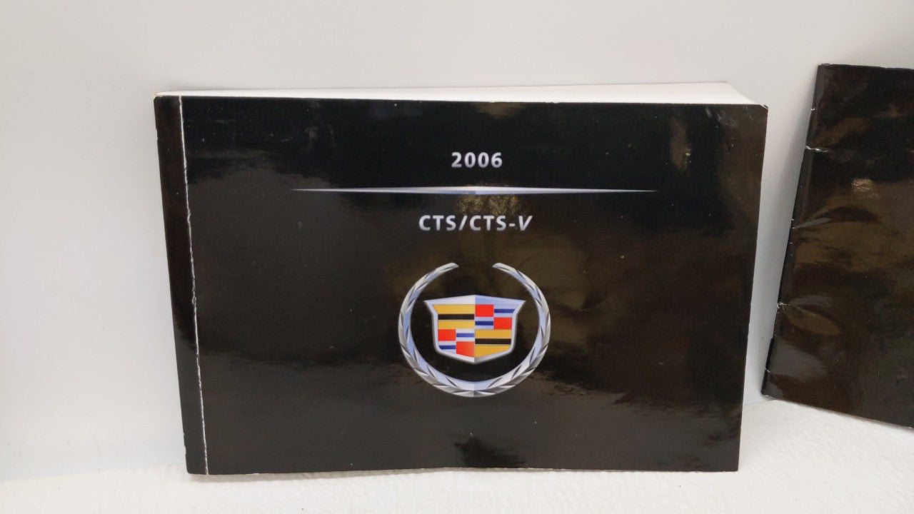 2006 Cadillac Cts Owners Manual Book Guide OEM Used Auto Parts - Oemusedautoparts1.com