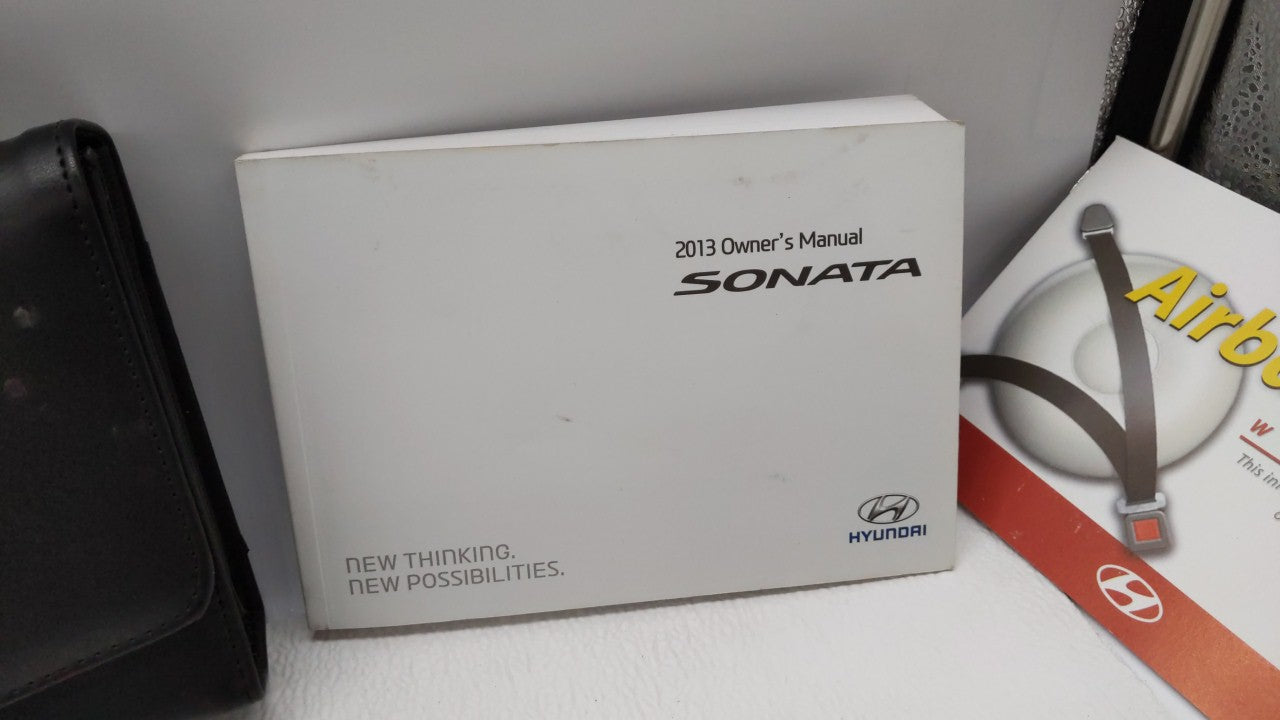 2013 Hyundai Sonata Owners Manual Book Guide OEM Used Auto Parts - Oemusedautoparts1.com