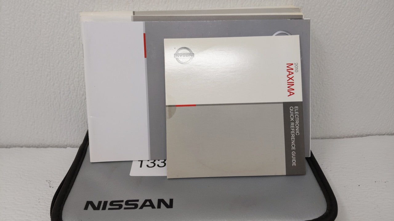 2010 Nissan Maxima Owners Manual Book Guide OEM Used Auto Parts - Oemusedautoparts1.com