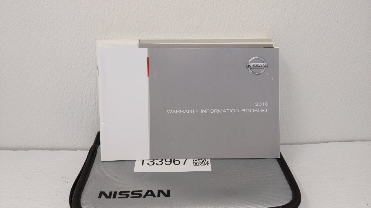 2010 Nissan Maxima Owners Manual Book Guide OEM Used Auto Parts - Oemusedautoparts1.com
