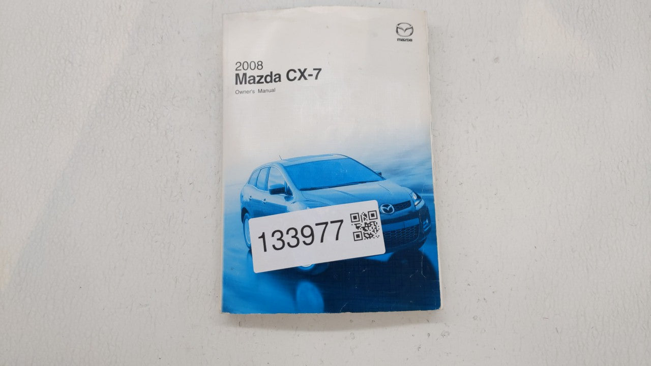 2008 Mazda Cx-7 Owners Manual Book Guide OEM Used Auto Parts - Oemusedautoparts1.com