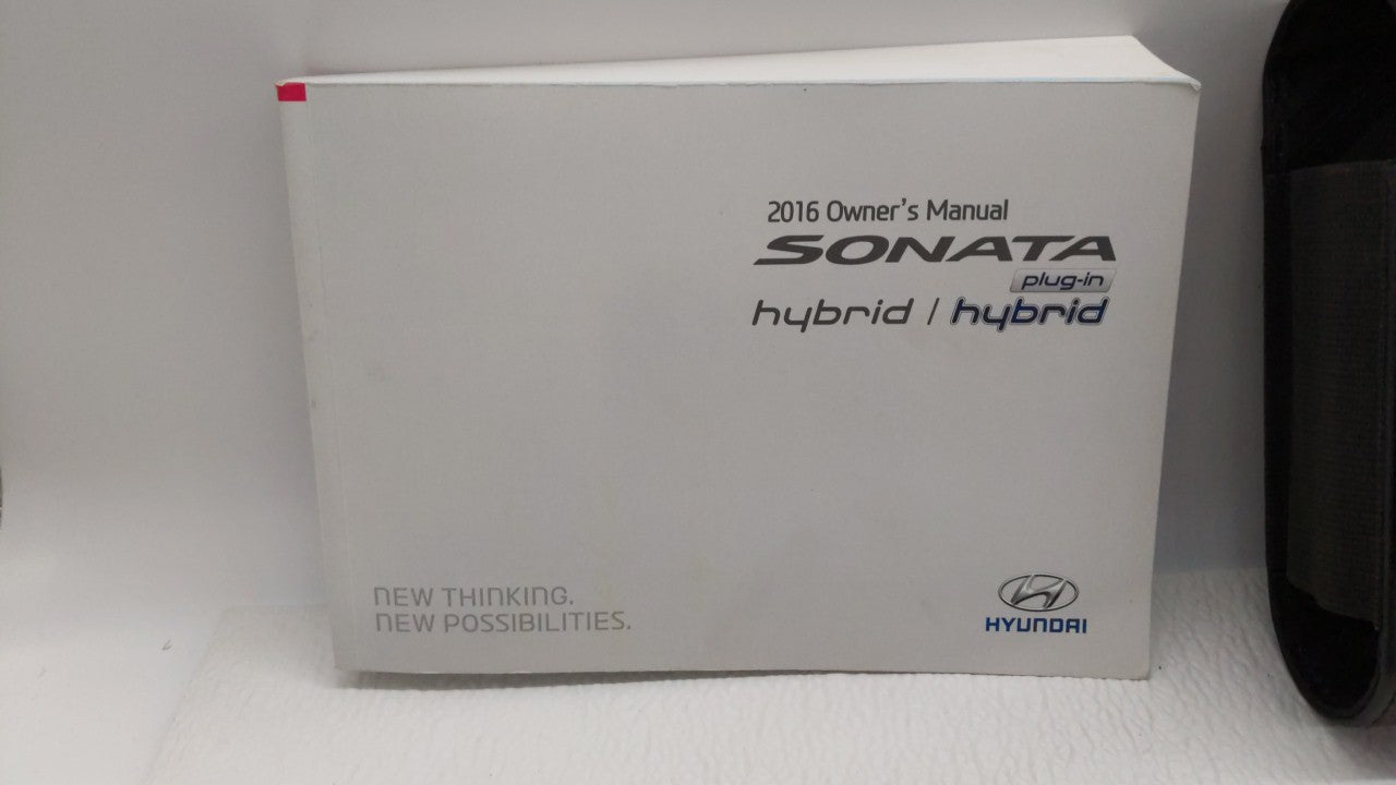 2016 Hyundai Sonata Owners Manual Book Guide OEM Used Auto Parts - Oemusedautoparts1.com
