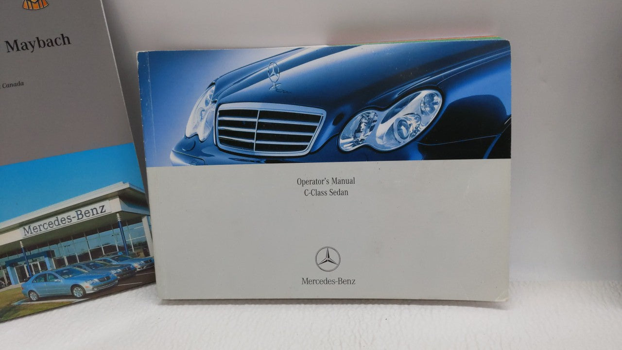 2006 Mercedes-Benz C250 Owners Manual Book Guide OEM Used Auto Parts - Oemusedautoparts1.com