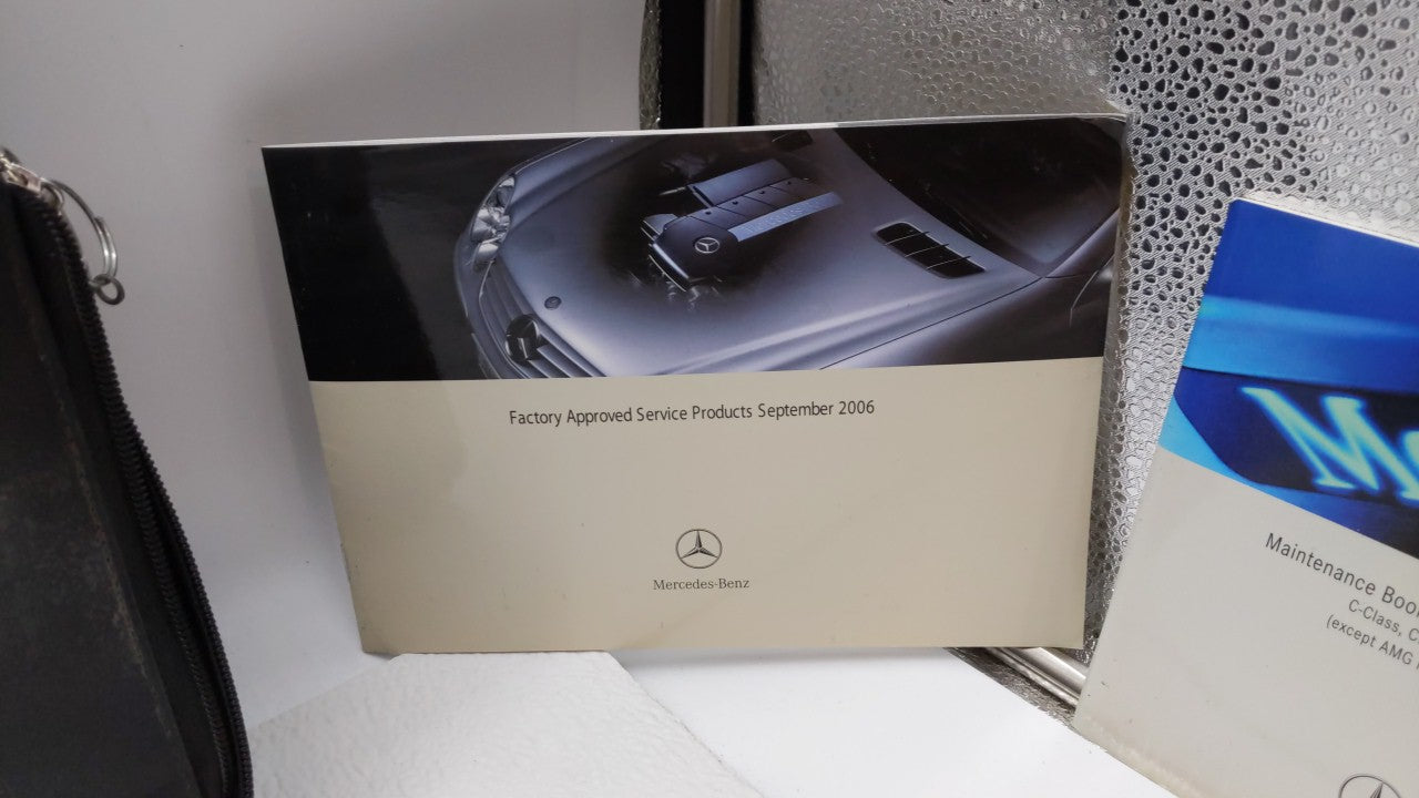 2006 Mercedes-Benz C250 Owners Manual Book Guide OEM Used Auto Parts - Oemusedautoparts1.com