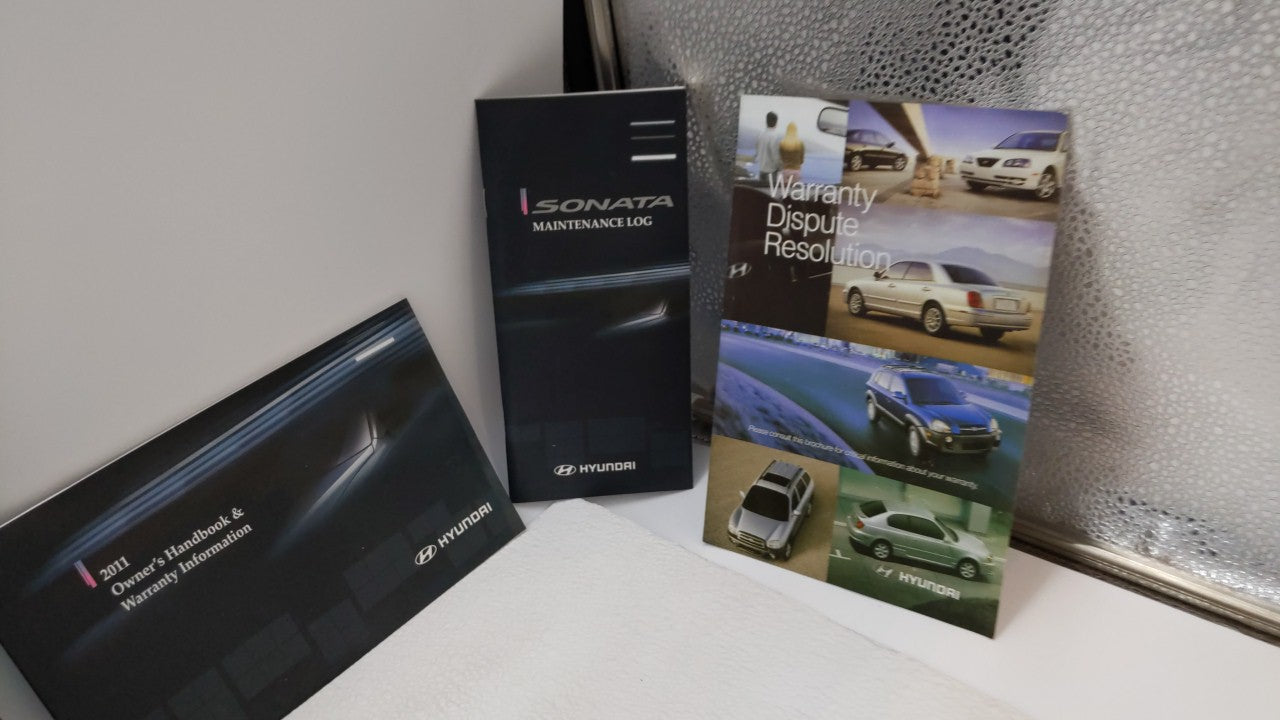 2011 Hyundai Sonata Owners Manual Book Guide OEM Used Auto Parts - Oemusedautoparts1.com