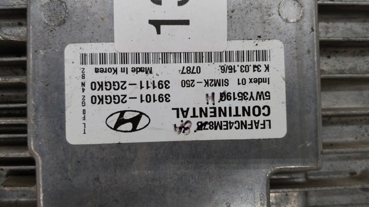 2015-2017 Hyundai Sonata Engine Computer Ecu Pcm Ecm Pcu Oem 135352 - Oemusedautoparts1.com