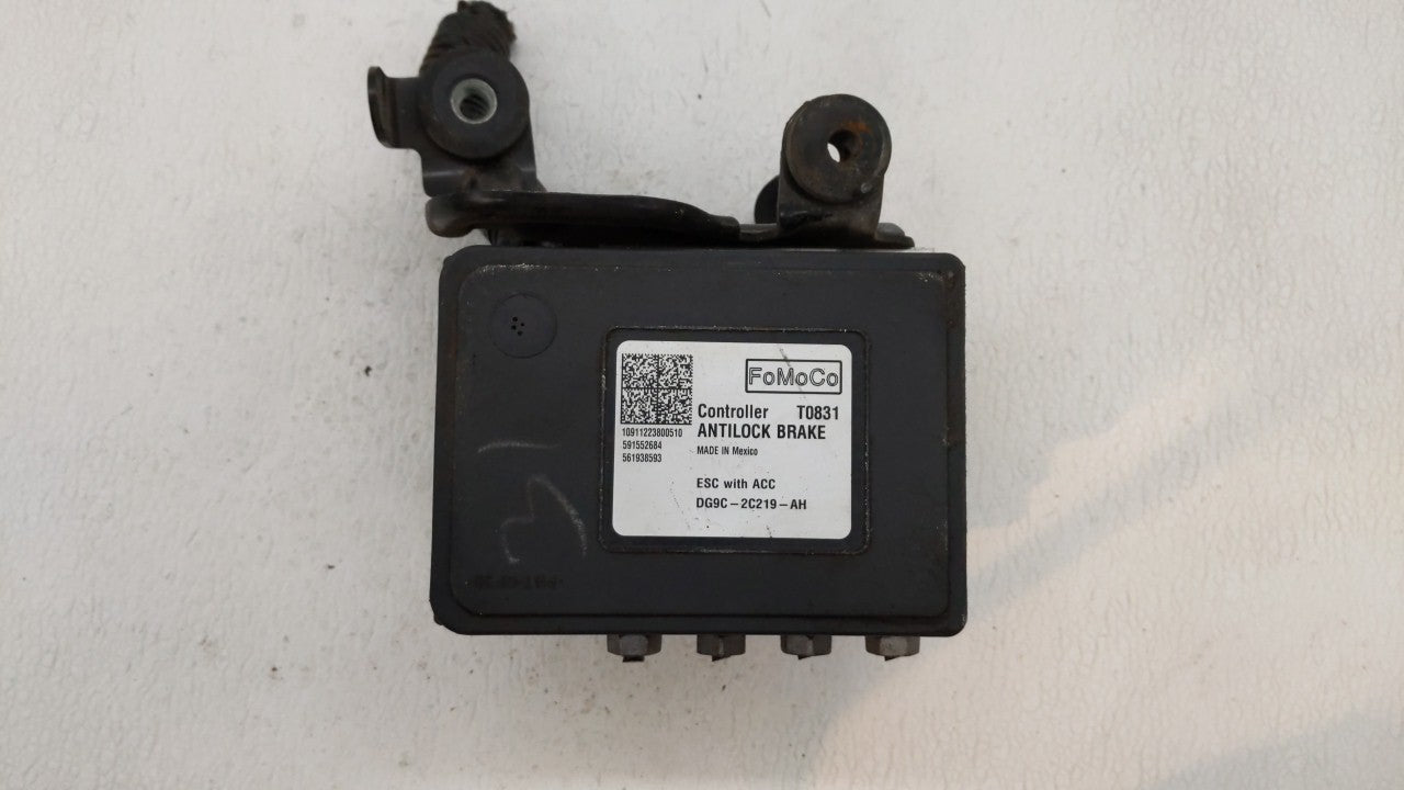 2013 Ford Fusion ABS Pump Control Module Replacement P/N:DG9C-2C405-AH Fits OEM Used Auto Parts - Oemusedautoparts1.com