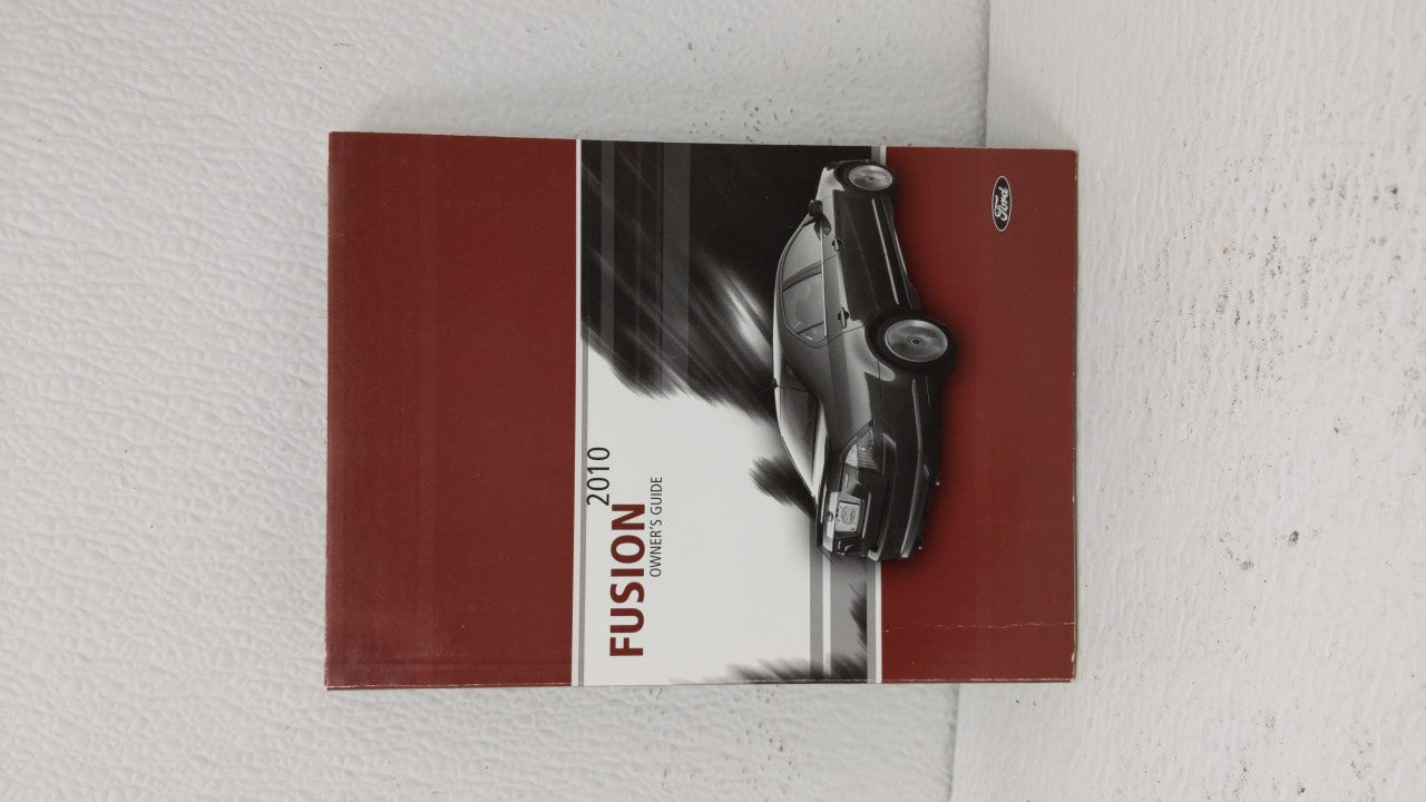 2010 Ford Fusion Owners Manual Book Guide OEM Used Auto Parts - Oemusedautoparts1.com