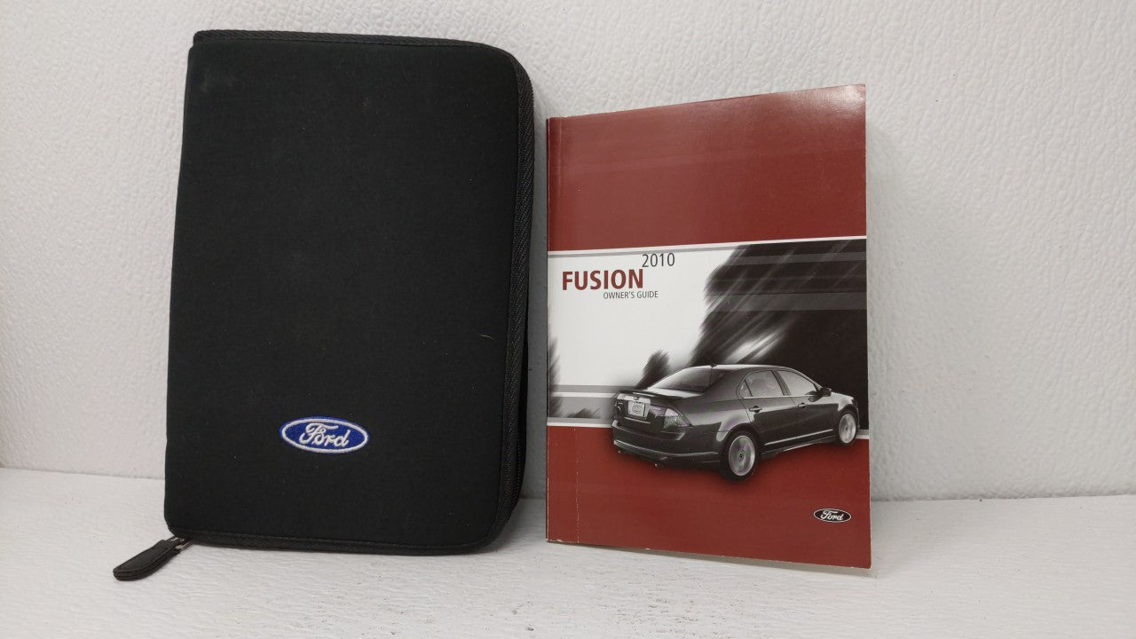 2010 Ford Fusion Owners Manual Book Guide OEM Used Auto Parts - Oemusedautoparts1.com