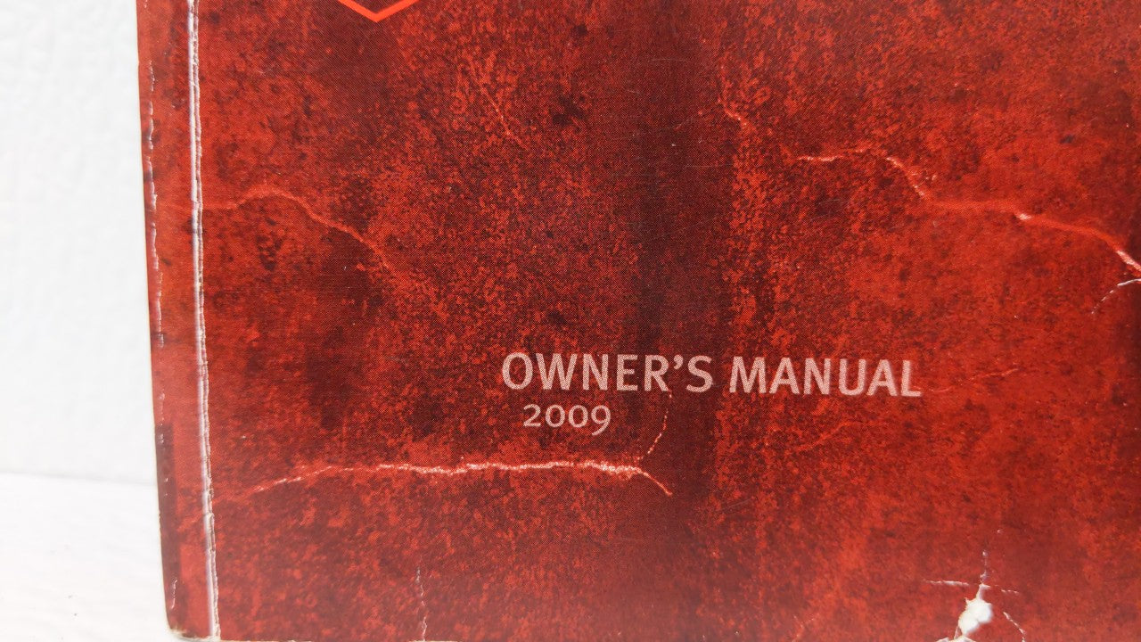 2009 Dodge Journey Owners Manual Book Guide OEM Used Auto Parts - Oemusedautoparts1.com