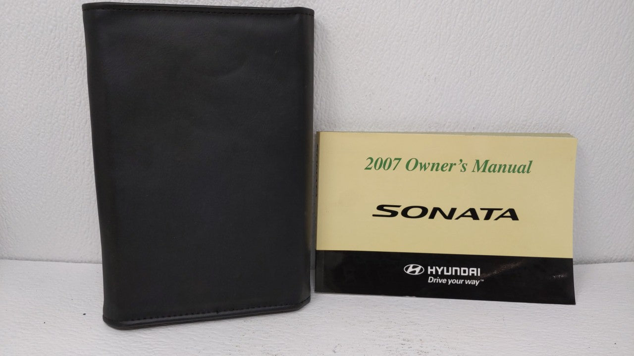 2007 Hyundai Sonata Owners Manual Book Guide OEM Used Auto Parts - Oemusedautoparts1.com