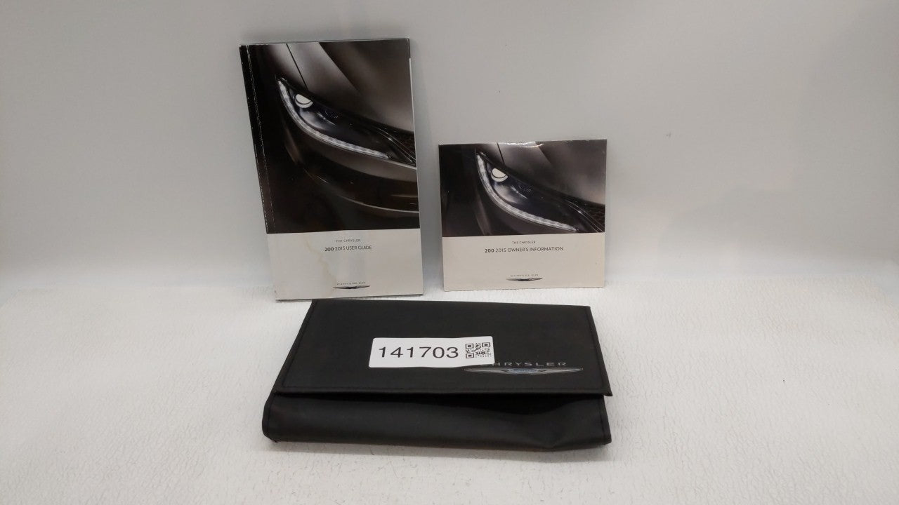 2015 200 Owners Manual Book Guide OEM Used Auto Parts - Oemusedautoparts1.com