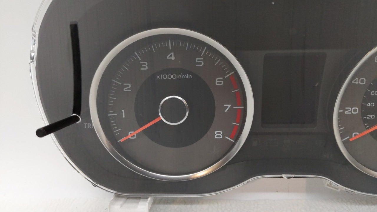 2014 Subaru Forester Instrument Cluster Speedometer Gauges P/N:85003SG60 Fits OEM Used Auto Parts - Oemusedautoparts1.com