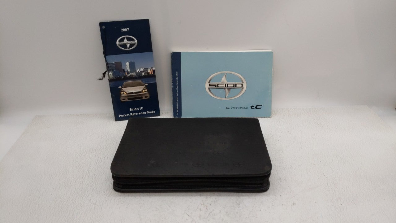 2007 Scion Tc Owners Manual Book Guide OEM Used Auto Parts - Oemusedautoparts1.com