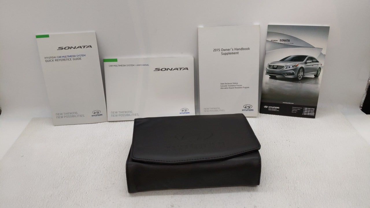 2015 Hyundai Sonata Owners Manual Book Guide OEM Used Auto Parts - Oemusedautoparts1.com