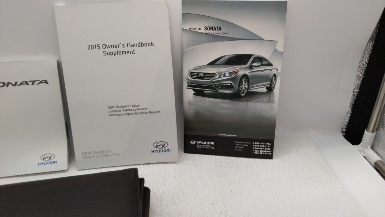 2015 Hyundai Sonata Owners Manual Book Guide OEM Used Auto Parts - Oemusedautoparts1.com